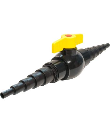 Pisces 1.5" (Inch) Solvent Weld Ball Valve and 2 x Stepped Hosetail Kit - Buy Online on GoSupps.com