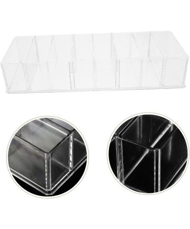DECHOUS 4pcs Home Eyeshadow Cosmetics Powder Case up Money Polystyrene Makeup Desktop Acrylic for Pallet Transparentx4pcs 25x8.5x4.8cmx4pcs - Buy Online on GoSupps.com