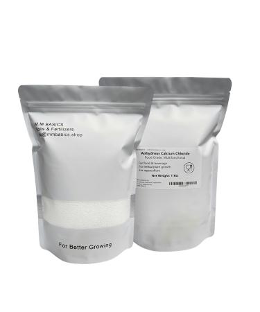 Calcium Chloride Food Grade (2.2 lbs) 1 kg (Pack of 1)