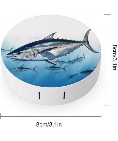 Buy Portable Bluefin Tuna Contact Lens Case - Travel-friendly Storage Box for Lenses - Buy Online on GoSupps.com