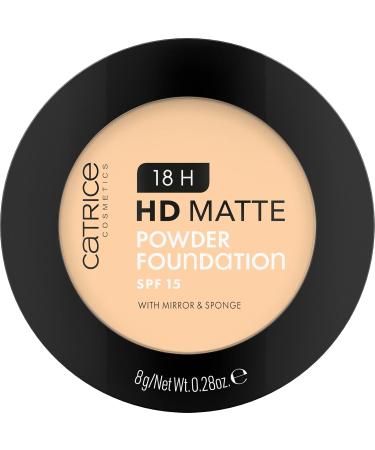 cosnova Catrice 18H HD Matte Powder Foundation longlasting mattifying opaque matte 8g - Buy Online on GoSupps.com