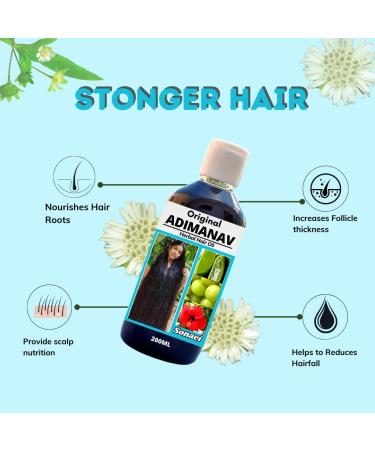 Advance Adivasi Herbal Hair Oil - Ayurvedic Hair Growth & Fall Control for Men & Women | Buy Internationally - Buy Online on GoSupps.com