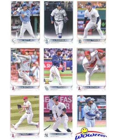 2022 Topps Baseball Complete 668 Card Factory Set | (5) Exclusive Foilboards #/390 | Series 1 & 2 Rookies Julio Rodriguez, Bobby Witt Jr & More - Buy Online on GoSupps.com