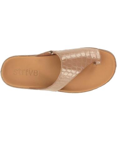 Buy Strive Capri Women s Supportive Sandals with Arch Support - Nutmeg Croc - Perfect for All-Day Comfort | International Shipping Available - Buy Online on GoSupps.com