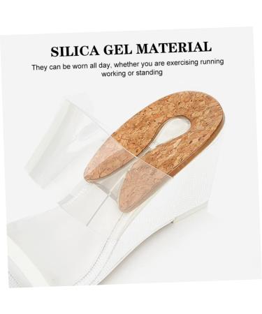 4 Pairs Transparent Silicone Heel Pads for Women - Comfort & Support for Shoes | Perfect Insoles for Overpronation - Buy Online on GoSupps.com