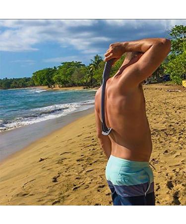 Bro Shaver Back Hair Shaver | Men's Body Razor for Wet or Dry Use | Original Double Edge Razor with 3 Blades - Buy Online on GoSupps.com