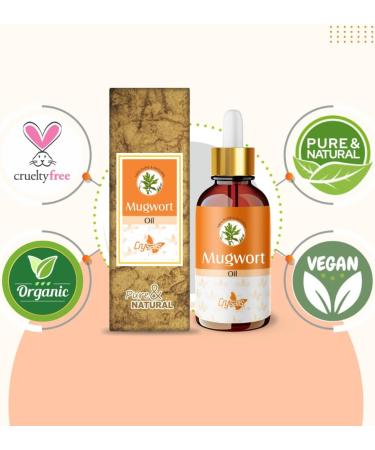 Crysalis Mugwort Oil 100% Natural Pure Undiluted Uncut Essential Oil 15ml/0.50fl oz with dropper 15 ml (Pack of 1) - Buy Online on GoSupps.com