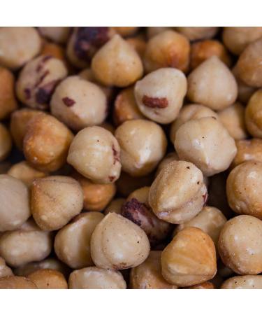 Holmquist Dry Roasted Hazelnuts | Sea Salt | Heart Healthy | Non-GMO | Gluten-Free | Kosher | Resealable | Keto-Friendly | 2 lb Bag - Buy Online on GoSupps.com