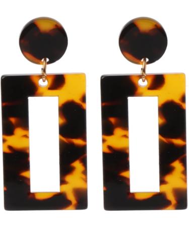 FEYLIE Trendy Acrylic Leopard Earrings - Women s Classic Multi-Type Stud Jewelry Gift - Buy Online on GoSupps.com