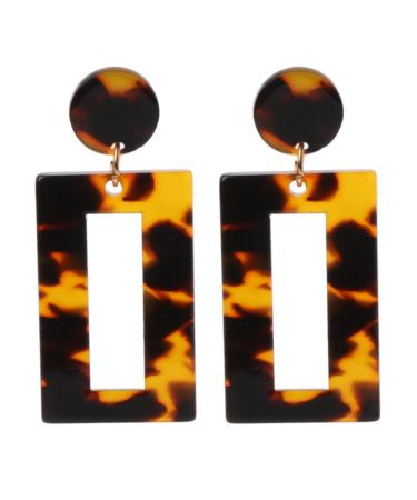 FEYLIE Earrings Trendy Acrylic Earring Women Classic Leopard Multi Type Stud Earrings Female Fashion Earrings Girl Jewelry Gift