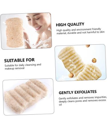 Didiseaon 1pc Bath Cotton Shower Sponge Face Tools for Skincare Beach Brush Sand Remover Scrub Sponge for Face Remove Makeup Skin Care Tools Facial Sponge Gum Clean - Buy Online on GoSupps.com