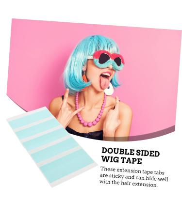 5 Sheets Double-Sided Tape - Waterproof Adhesive Stickers for Hair Extensions Wigs and Nails - 2x0.5cm - International Shipping - Buy Online on GoSupps.com