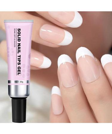 Tip of the glue - Soft gel adhesive durable nail bonding easy application formula | High-strength soft gel glue for nail art use with a technology - Buy Online on GoSupps.com