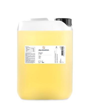 Naissance Moroccan Vegetable Argan Oil (No. 228) 5 liters - 100% Natural Moisturizer For Dry or Curly Hair Face Body Beard - Cold Pressed - Cosmetics