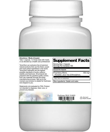 Java Tea and Horsetail Formula - 450 mg (100 Capsules ZIN: 514003) - Buy Online on GoSupps.com