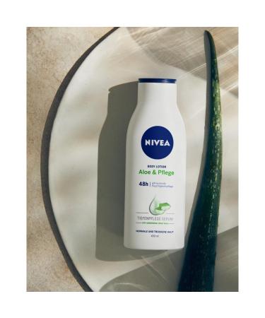 NIVEA Body Lotion Aloe & Moisturizer 400ml - Hydrating & Soothing Skin Care for All Skin Types | International Shipping Available - Buy Online on GoSupps.com