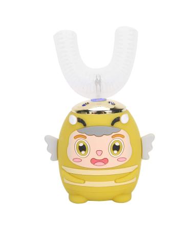 Electric toothbrushes for cute U-shaped sound toothbrush Automatic intelligent cleaning toothbrush with 5 modes practical and funny oral care tools bee