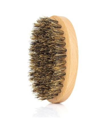 KGDUYC 1PCs Bart brushbar brushes for men beard brush with wild boar bristles perfect beard care tool for men pocket cording and beard brush for men Bart Styling