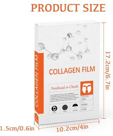 FunnAura 3Pairs Collagen Forehead Wrinkle Patches Forehead & Between Eyes Anti Wrinkle Film The Ultimate Face Treatment & Masks for Aging Skin - Buy Online on GoSupps.com