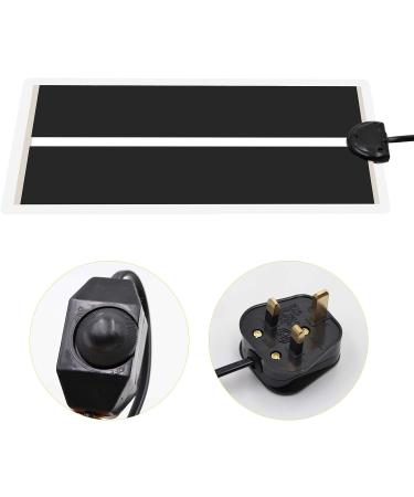 Reptile Heating Pad Tank Warmer with Temperature Control Power Adjustment Under Tank Terrarium Heater Heat Mat for Reptiles Turtle Tortoise Snakes Lizard (7W (15 * 28CM)) - Buy Online on GoSupps.com