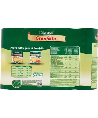 Delverde Granfetta Biscottate Lot of 40 fragrant and light biscuits 3 x 600 g + Italian Gourmet Pulp 400 g - Buy Online on GoSupps.com
