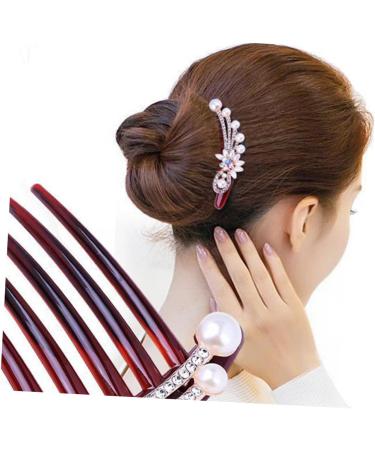 minkissy Seven- Hair Comb Pearl Hair Accessories Bridal Headband Bridal Hair Side Comb Bridal Headpieces for Wedding Hair Combs Korean Version Rhinestones Pearl Rhinestone Bride - Buy Online on GoSupps.com