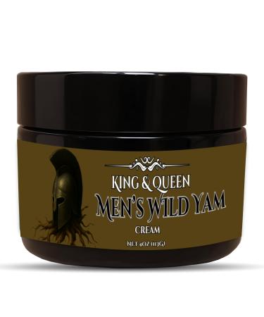 Men s Wild Yam Topical Cream External Use Only Maca Tongkat Ali Fadogia Saw Palmetto 4 oz King & Queen Wellness