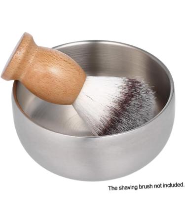 Angoily 3-Pack Razor Shell for Men - Premium Shaving Foam Cup & Soap Box | Steel Lid Silver Design - 11x11x6.5cm - Buy Online on GoSupps.com