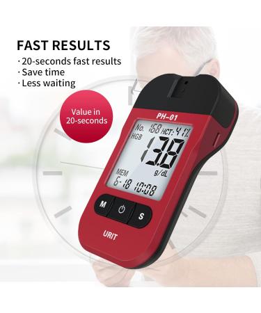 Buy Blood Hemoglobin Test Kit 25 Accurate Test Strips for Fast Home Use | International Shipping Available - Buy Online on GoSupps.com