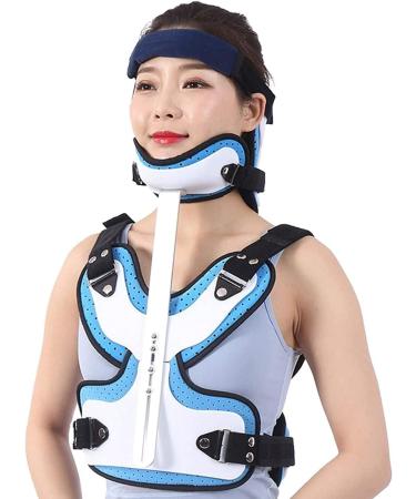 Safwel Neck Brace Collar - Long-lasting Cervical Traction Device for Neck & Shoulder Pain Relief | Decompression Orthosis - Buy Online on GoSupps.com