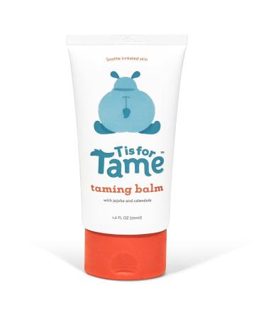 T is for Tame - Baby Natural Exfoliant & Nourishing Taming Balm for Cradle Cap Dry Scalp & Skin Plant-Based Gentle Hydration with Jojoba & Calendula Made in the USA