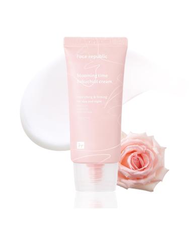 Face Republic Blooming Time Bakuchiol Cream 50ml 1.69 fl oz | Day & Night Nourishing Cream Wrinkle Care | Bakuchiol Adenosine | Firm Elastic Plump Skin | Cruelty-Free Vegan Korean Skin Care