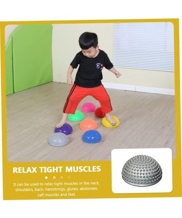 Iwowhero Durian-Ball Massage Balls for Plantar Fasciitis Relief | Spiky Foot & Arm Massager | 16x16x8cm Gray - International Shipping Available - Buy Online on GoSupps.com