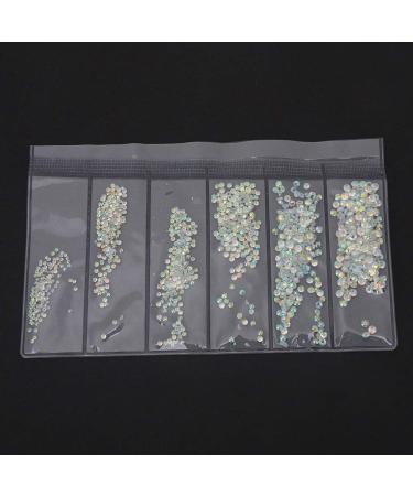 Different Gift Nail Art Rhinestones Easy To Use Nail Art Decoration Stylish And Beautiful More Durable Beauty Salon Manicure Store for Home Salon(31 loose diamond AB color) - Buy Online on GoSupps.com