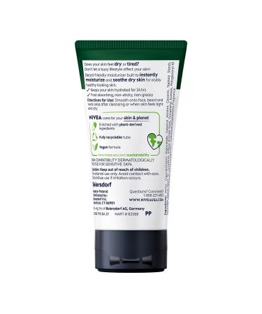 NIVEA MEN Sensitive Calm Moisturizer with Hemp Seed Oil and Vitamin E 2.5 fl oz (Pack of 3) - Soothing Skin Care Solution for Men - Buy Online on GoSupps.com