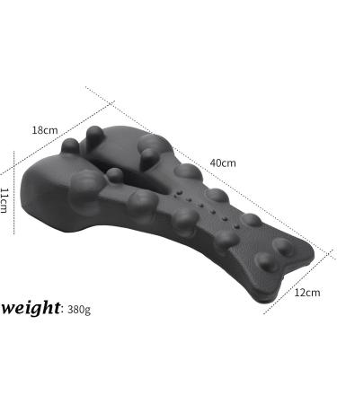 Awoyep Back Massager - Trapezius Massage Device for Neck & Shoulder Relaxation | Upper Back Alignment Cushion (Color A) - International Shipping Available - Buy Online on GoSupps.com