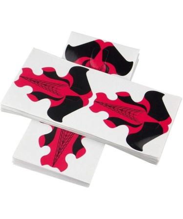 100Pcs/Pack Nail Form Extension Guide For Acrylic UV Gel Nails Tools Self-Adhesive Stickers - Buy Online on GoSupps.com