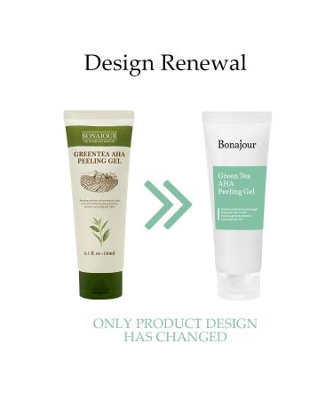 Buy BONAJOUR Green Tea AHA Peeling Gel - Best Korean Vegan Exfoliator | Deep Facial Exfoliating Gel 5.1Fl.oz - International Shipping Available - Buy Online on GoSupps.com