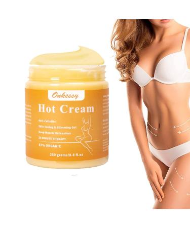 Hot Cream Cellulite Slimming and Massage Cream for Weight Loss and Muscle Relaxation - Home Portable - Buy Online on GoSupps.com