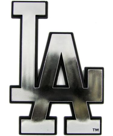 MLB Los Angeles Dodgers Chrome Automobile Emblem 4 x 3 | Team ProMark - Buy Online on GoSupps.com