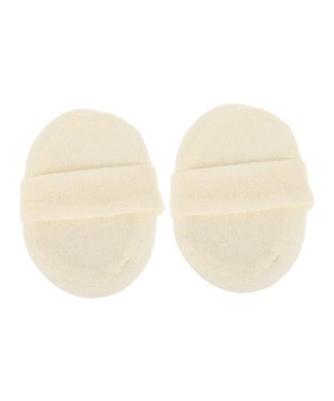 Ipetboom 2pcs Bath Ball Shower Scrunchie Shower Rub Balls Natural Loofa Exfoliating Loofah Shower Pouf Massage Gloves Loofah Scrubber Bath Mitt Sponge Bath Scrubber Body Bath Towel