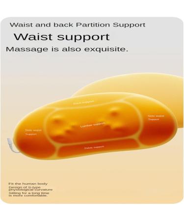 Buy Waist Massager - Home Hot Compress Lumbar Pillow for Back Pain & Neck Relief | Multifunctional Kneading Lumbar Massager in Green - International Shipping Available - Buy Online on GoSupps.com