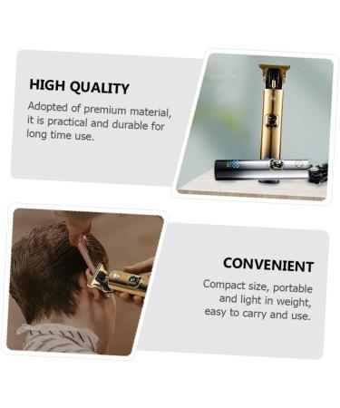 1 Set Hair Clipper Mens Hair Mustache Clippers Hair Cutting Tool Men's Electric for Shaving Face Hair Cutting Clipper Liquid Crystal Electric Scissors Man Titanium Alloy - Buy Online on GoSupps.com