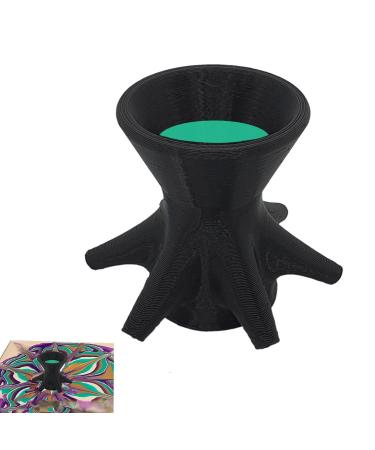 Color cast cups shared cups with 7 legs funnel reverse flower dip for pouring out and making flower patterns reusable color cast cups painting accessories casting cups from KunstHarz f