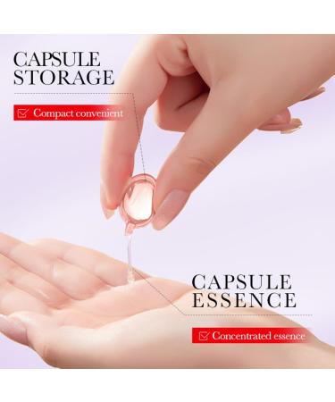Face Serum Capsules - Face Serum for Women - Active Peptide Serum Face - Brighting Hyaluronic Acid Serum - Hydrating Serum - Anti Aging Vitamin E Oil Capsules - Nourishing Face - Buy Online on GoSupps.com