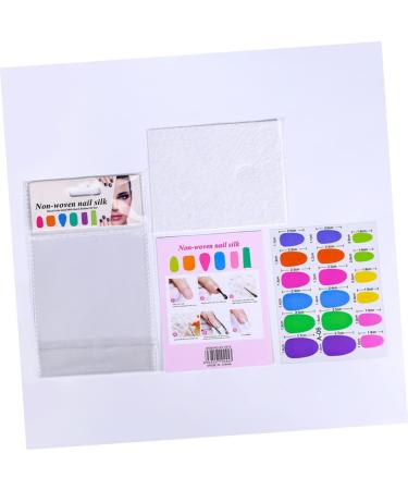 FOMIYES 3 Sets Nail Extension Manicure Tools Professional for Girlfriend Nail Polish Kit Nail Kits Fiberglass Nail Fake Hair Edges Non-woven Nail Out Suite Fiber Sheet - Buy Online on GoSupps.com