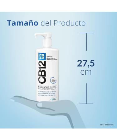 CB12 Enjuague Bucal Sol 1000ml con V lvula - Frescura Profesional para el Aliento | Env o Internacional Disponibles - Buy Online on GoSupps.com