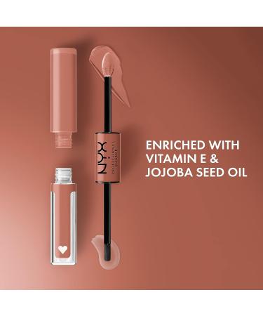 NYX Shine Loud Long-Lasting Liquid Lipstick & Clear Lip Gloss - Global Citizen 07 | Medium Neutral Nude - Buy Online on GoSupps.com