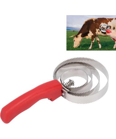 Buy Stainless Steel 6 Ring Curry Comb for Horses Sheep & Cows - Relieve Itching & Shedding (4 Turns) - International Shipping Available - Buy Online on GoSupps.com
