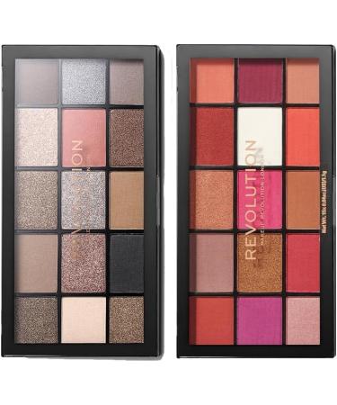 Makeup Revolution Eyeshadow Palette 33 g Long Wearing Blendable Shimmery & Matte Finish - Buy Online on GoSupps.com